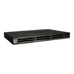 D-Link 48X10/100 L2 PoE Managed Switch+2x1GRJ+2x1GRJ/100F